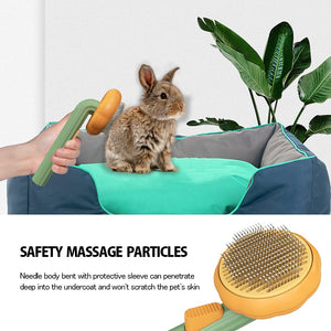 Pumpkin Self Cleaning Pet Slicker Brush: The Perfect Grooming Solution