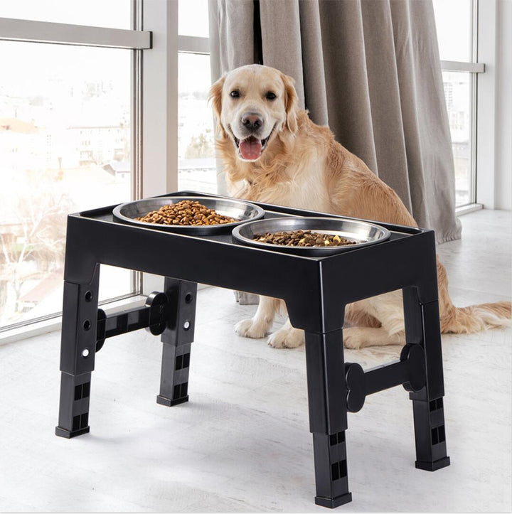Elevate Your Pet's Dining Experience with the Elevated Anti Tumble Pet Feeding Bowl